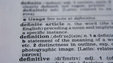 dictionary