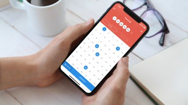 The header image features a smartphone with the Jackpocket app open on the screen.