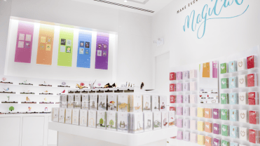 Lovepop store with brightly colored cards