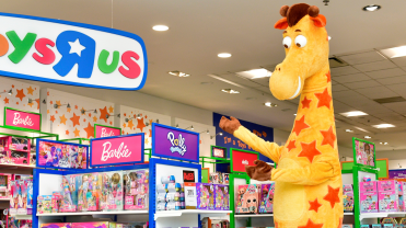 Toys R Us is now available at Macy's locations.