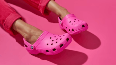 Pink Crocs