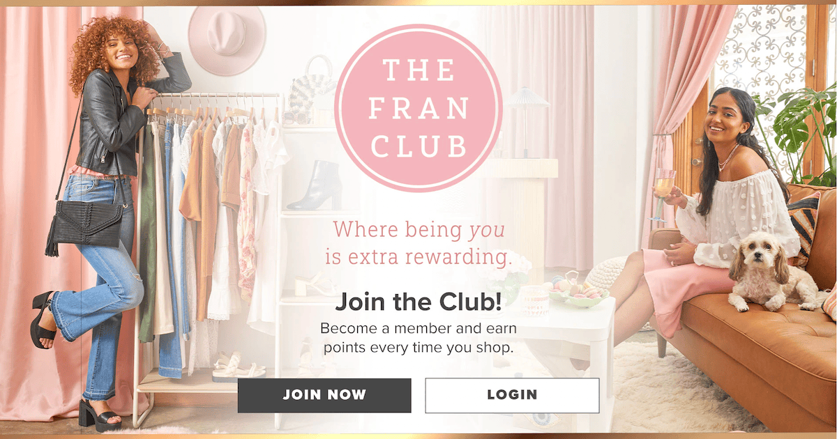 Francesca's Fran Club
