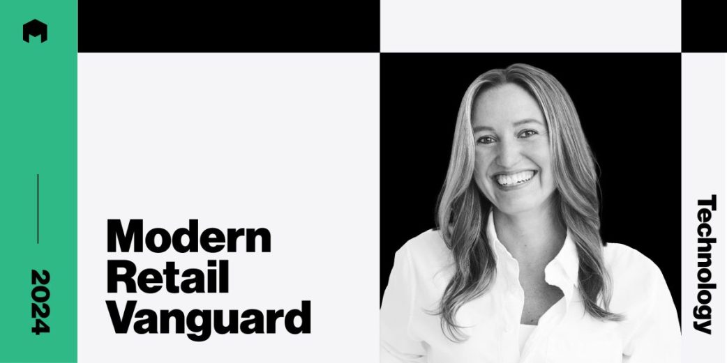 headshot of Lauren Morr, senior vice president of digital engineering & architecture, Abercrombie & Fitch