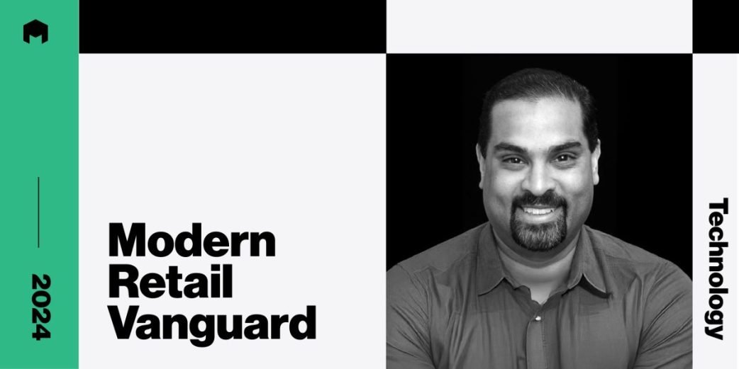 Headshot of Rajiv Mehta, vice president of Amazon Search and conversational AI shopping
